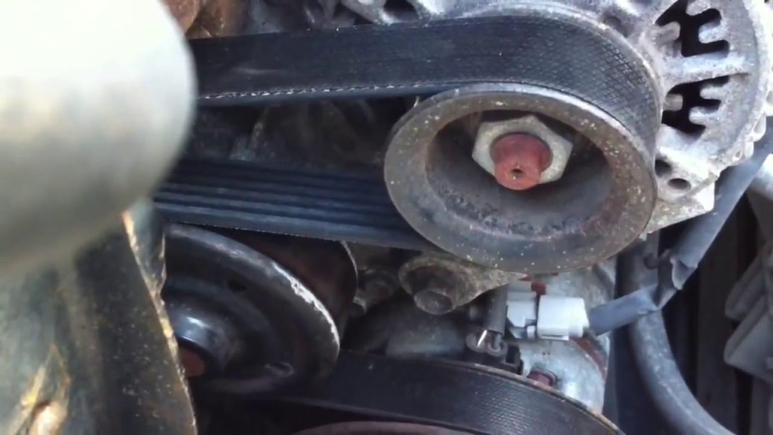 Change Serpentine Belt 2010 Toyota Corolla