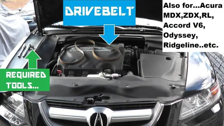 2007 Acura Tl Serpentine Belt Diagram