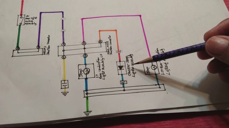 Brake Pedal Switch Simple Brake Light Circuit Diagram