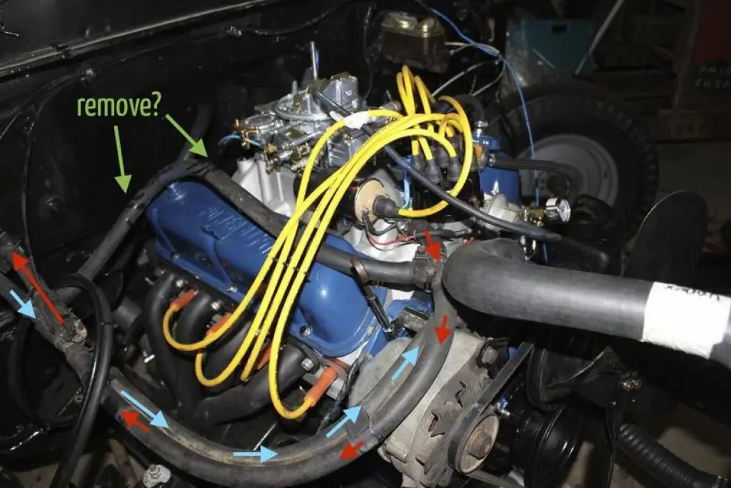 Ford 302 Heater Hose Diagram - DiagramInfo