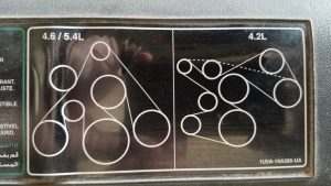 2001 Ford F150 4.2 Belt Diagram