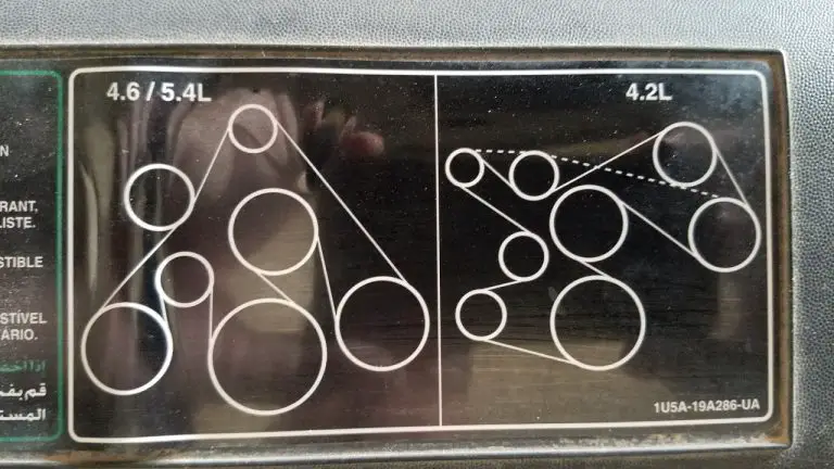 2001 Ford F150 4.2 Belt Diagram