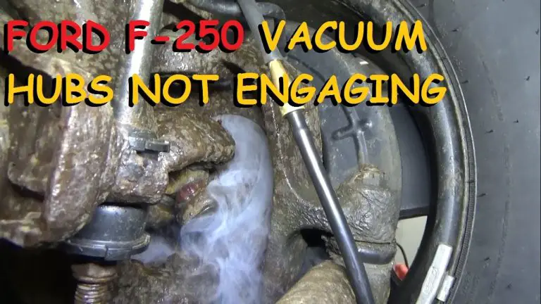 Ford Auto Locking Hubs Vacuum Diagram