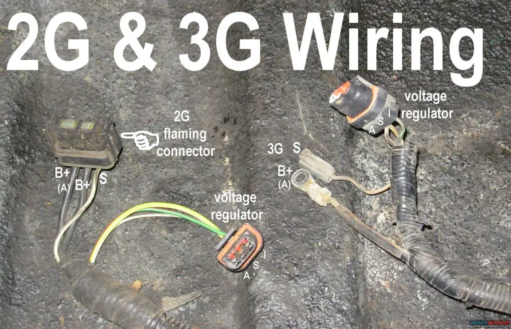 Ford Voltage Regulator Wiring Diagram DiagramInfo