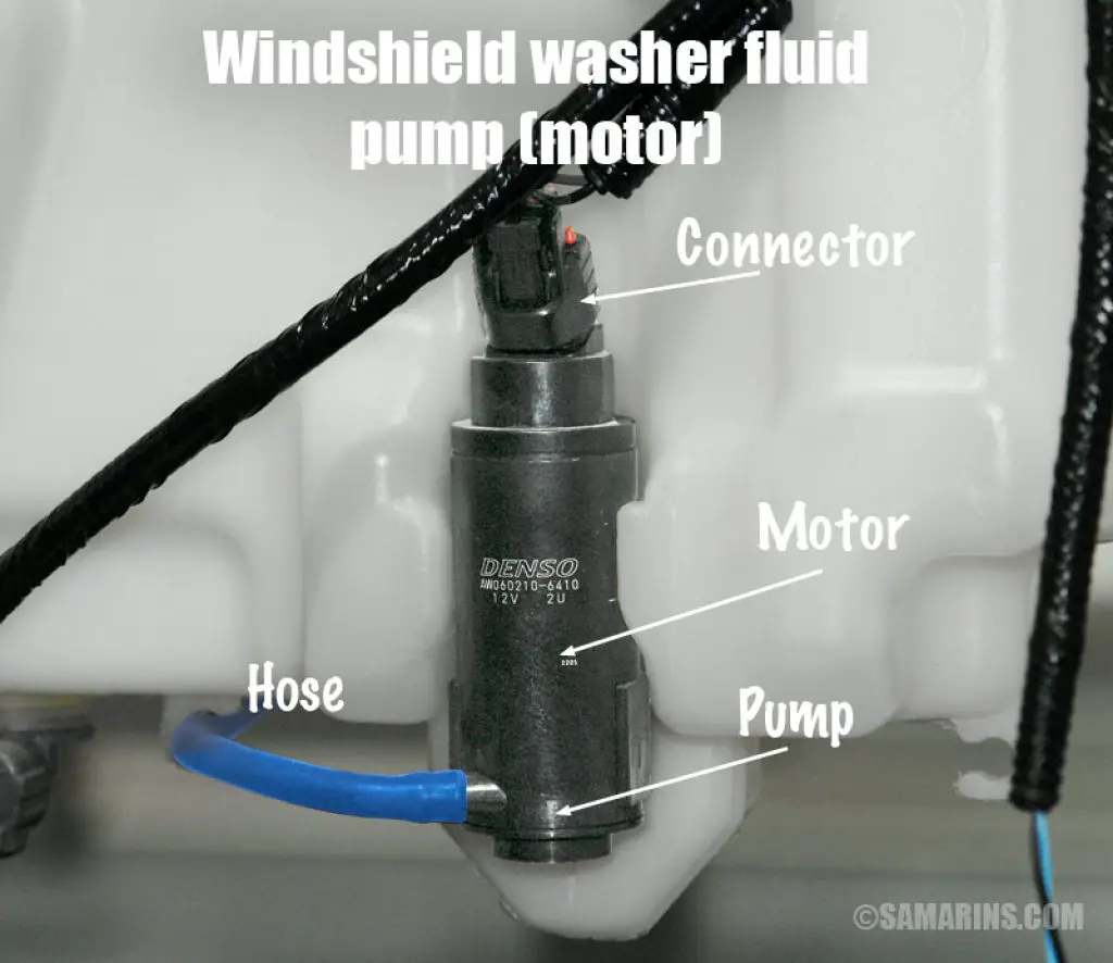 Windshield Washer Pump Diagram - DiagramInfo