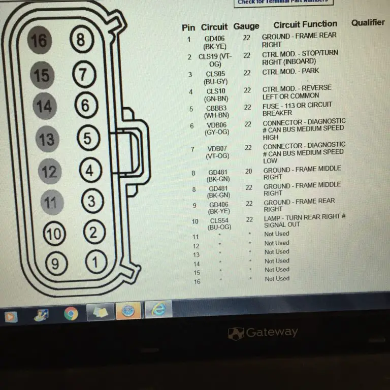 Ford F250 Wiring Diagram for Trailer Lights