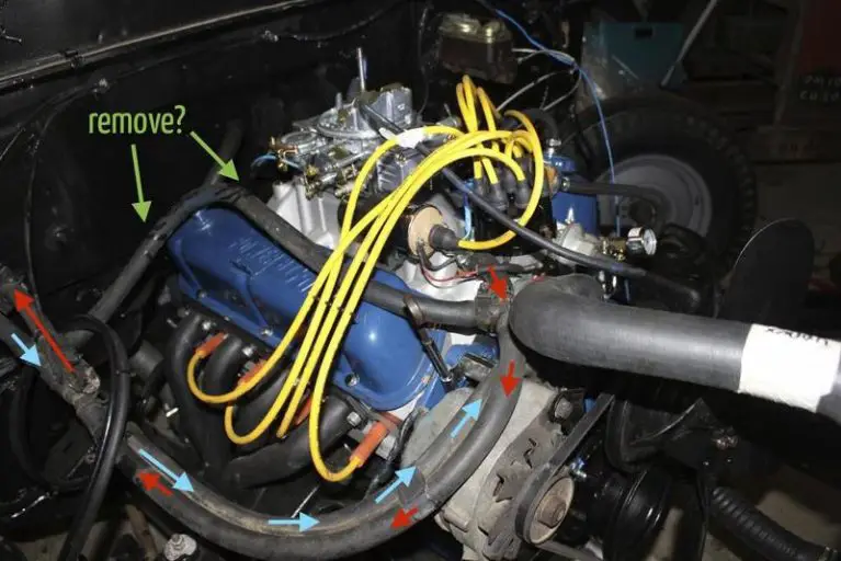 Ford 302 Heater Hose Diagram