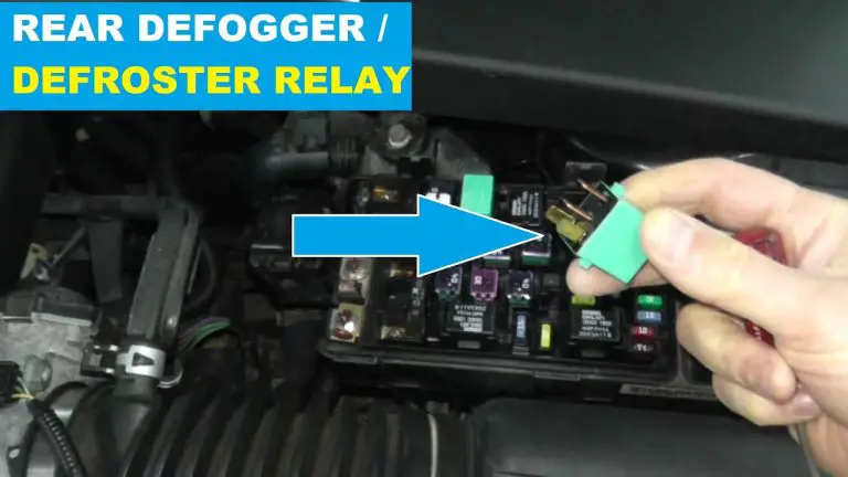 Rear Window Defroster Wiring Diagram
