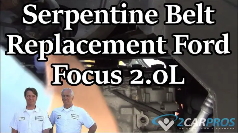2006 Ford Focus Belt Diagram