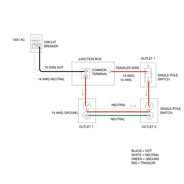 2 wire distributor wiring diagram diagram with labeled components and explanations