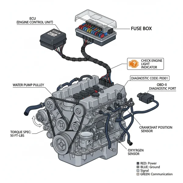 2005 international 4300 fuse box diagram diagram with labeled components and explanations