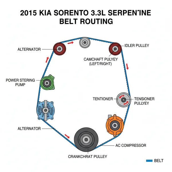 6.7 Powerstroke Coolant Hose Diagram: Full System Layout