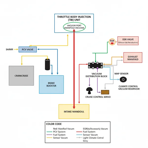 350 tbi 5.7 tbi vacuum diagram diagram with labeled components and explanations