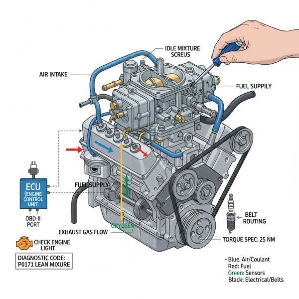 4.6 L V8 4.6 Ford Engine Diagram: Repair and Identification
