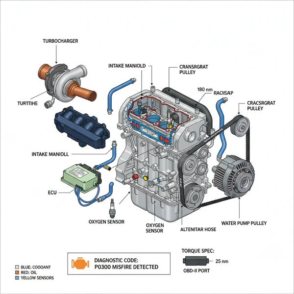 honda 1.5 turbo engine diagram diagram with labeled components and explanations