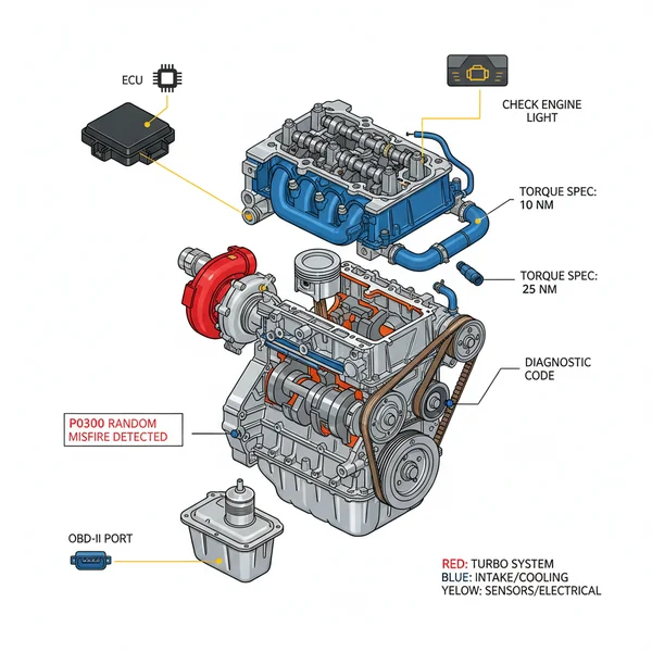 honda 1.5 turbo engine diagram diagram with labeled components and explanations