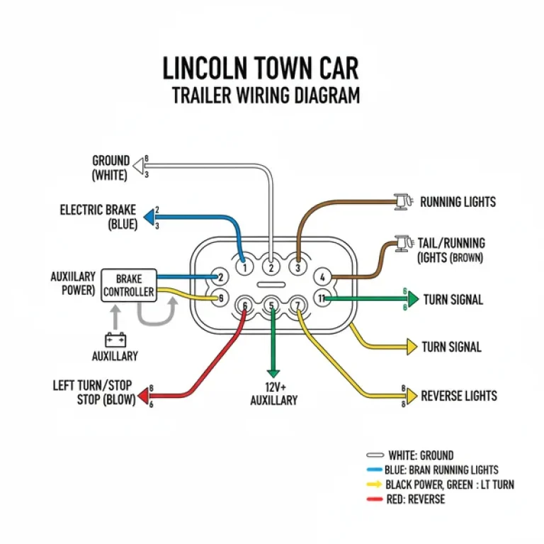 lincoln town car parts diagram diagram with labeled components and explanations