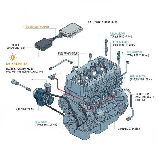 Paccar MX 13 Fuel System Diagram: Troubleshooting Guide - DiagramInfo