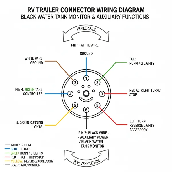 rv black water tank diagram diagram with labeled components and explanations