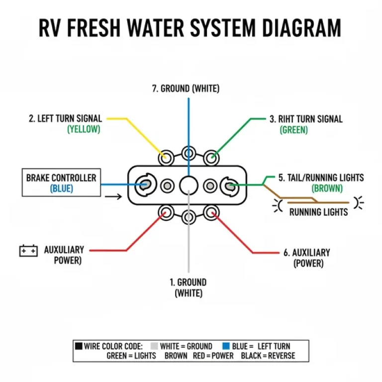 rv fresh water system diagram diagram with labeled components and explanations