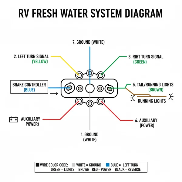 rv fresh water system diagram diagram with labeled components and explanations