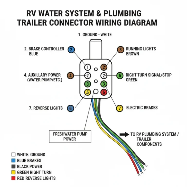 rv water system rv plumbing diagram diagram with labeled components and explanations