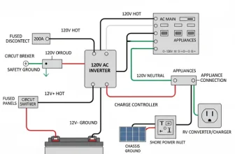 wiring diagram rv battery hook up picture diagram with labeled components and explanations