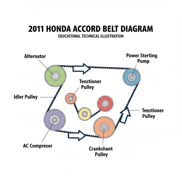 Honda Accord Belt Diagram: Routing and Installation Guide