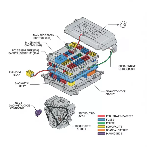 g body fuse box diagram diagram with labeled components and explanations