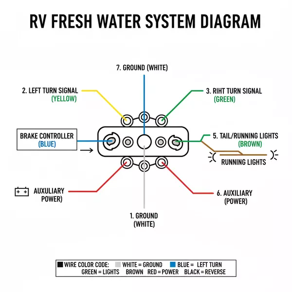 rv fresh water system diagram diagram with labeled components and explanations
