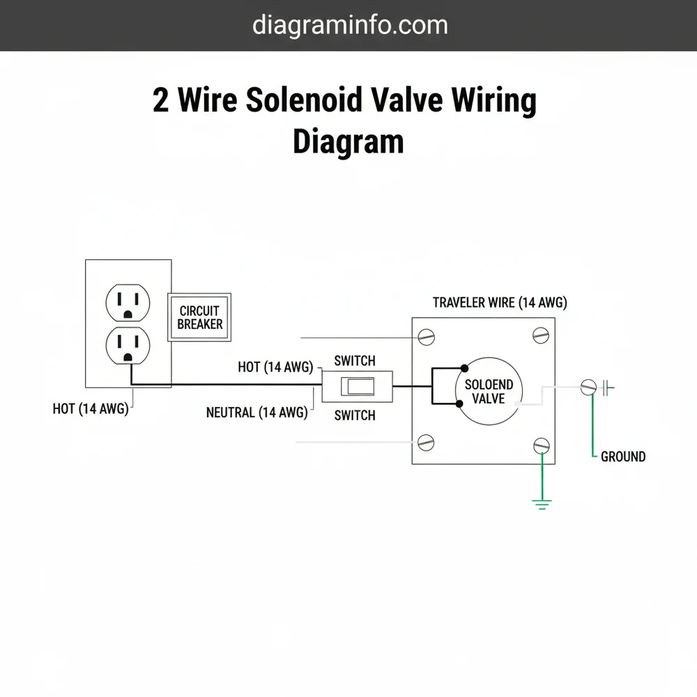 2 Wire Solenoid Valve Wiring Diagram: Easy Setup Guide