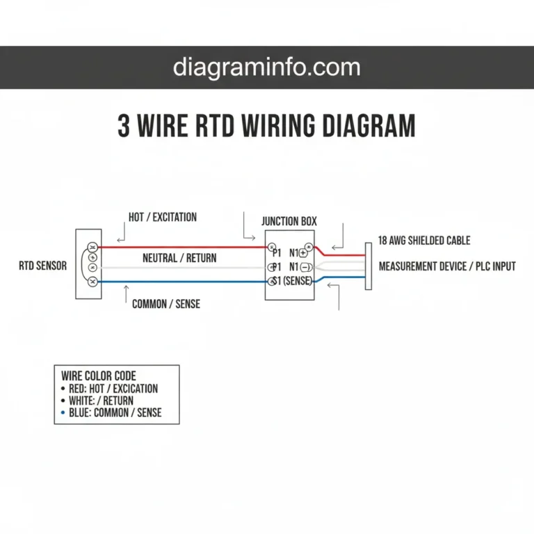 3 wire rtd wiring diagram diagram with labeled components and explanations