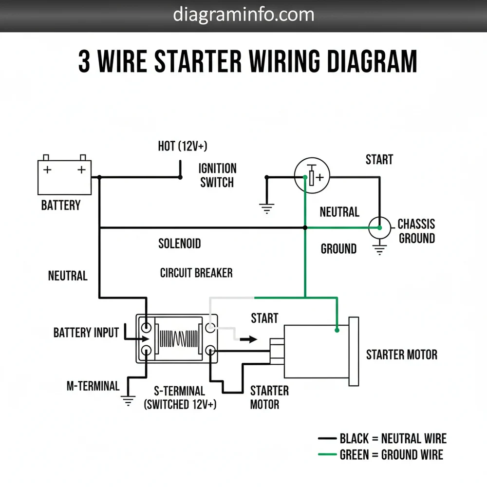 3 Wire Starter Wiring Diagram: Easy Setup Guide