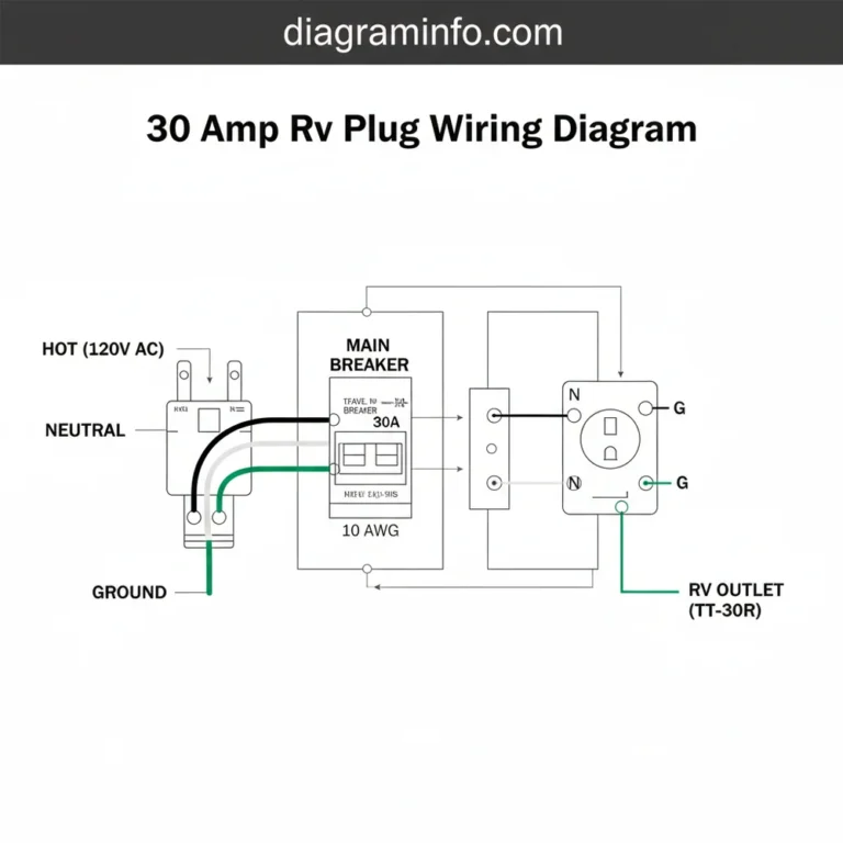 30 amp rv plug wiring diagram diagram with labeled components and explanations