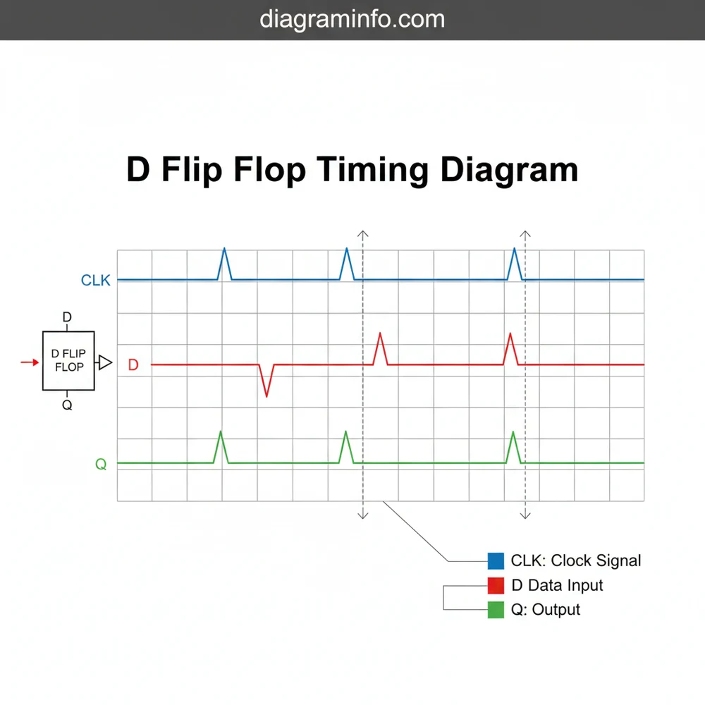 D Flip Flop Timing Diagram: Step-by-Step Instructions