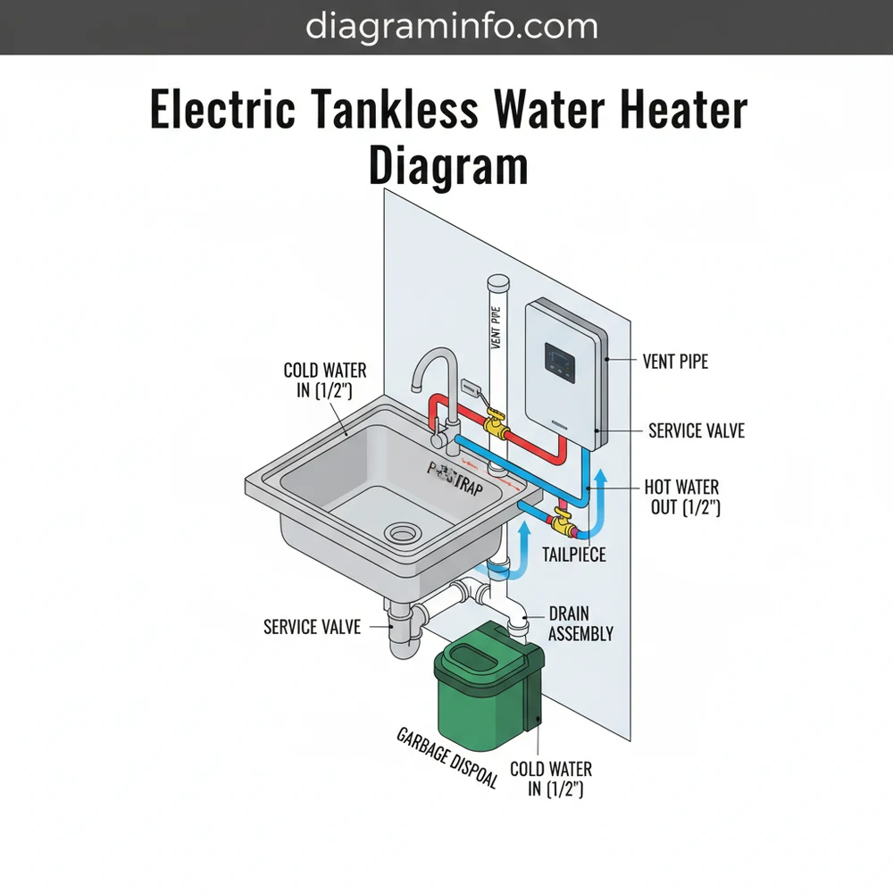 Electric Tankless Water Heater Diagram: Setup Guide