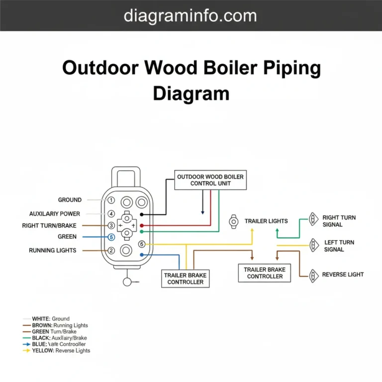 outdoor wood boiler piping diagram diagram with labeled components and explanations