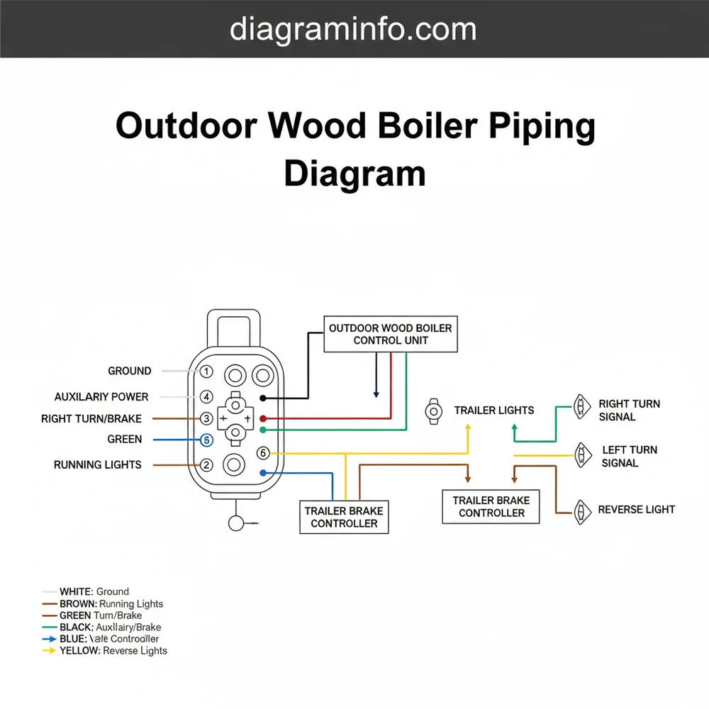 outdoor wood boiler piping diagram diagram with labeled components and explanations