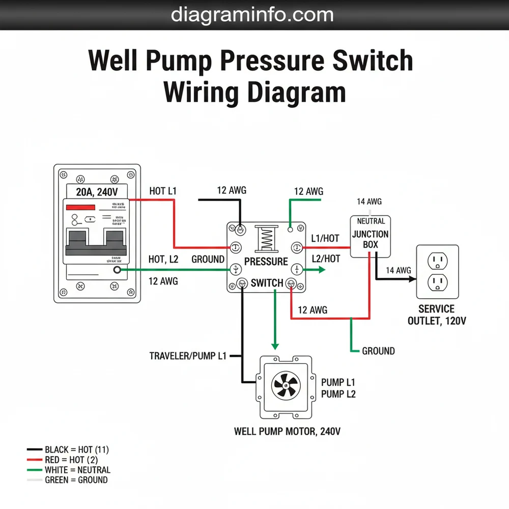 well pump pressure switch wiring diagram diagram with labeled components and explanations