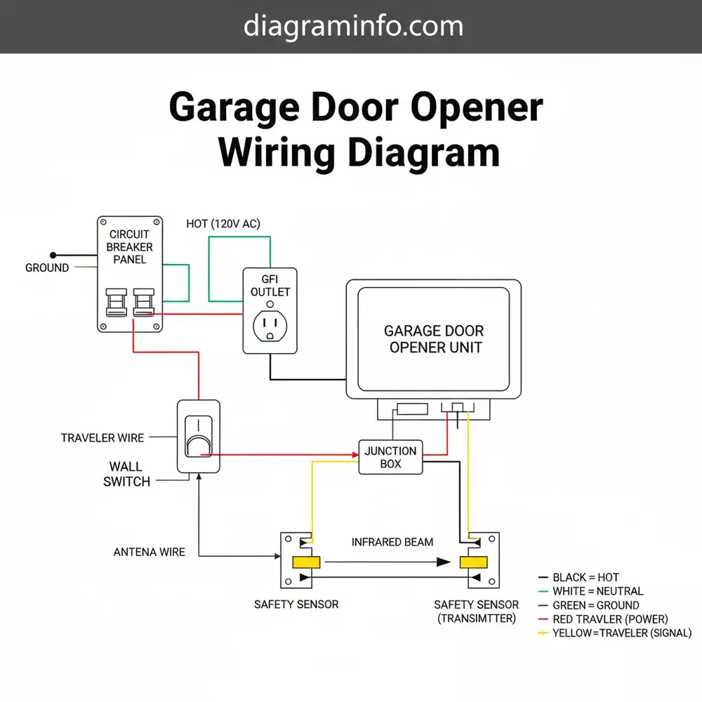 Garage Door Opener Wiring Diagram: Easy Setup Guide