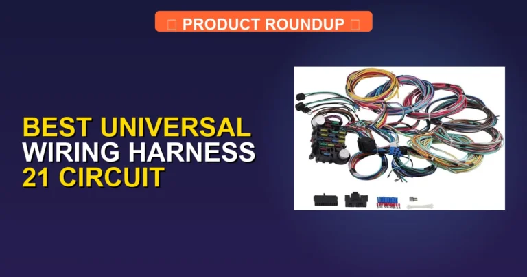 7 Best Universal Wiring Harness 21 Circuit Kits for Professional Qu…