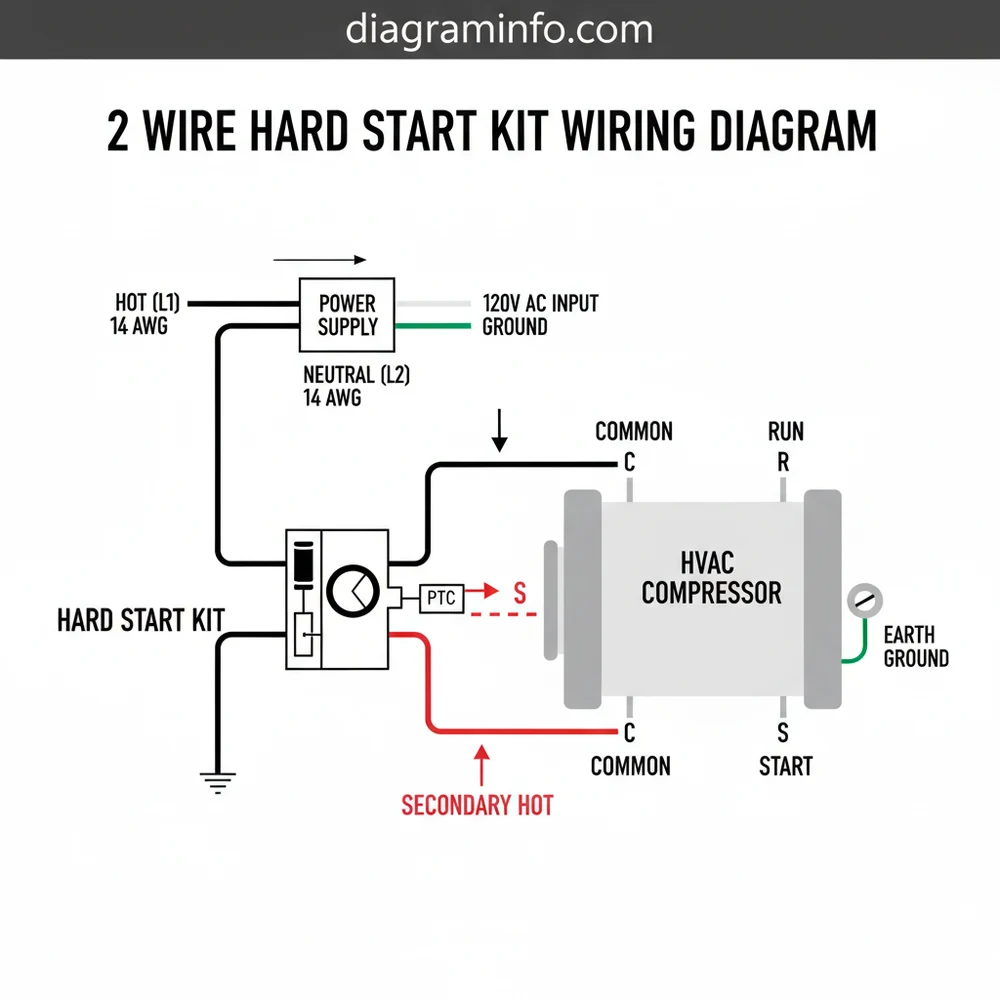 2-Wire Hard Start Kit Wiring Diagram: Complete Connection Guide 2026