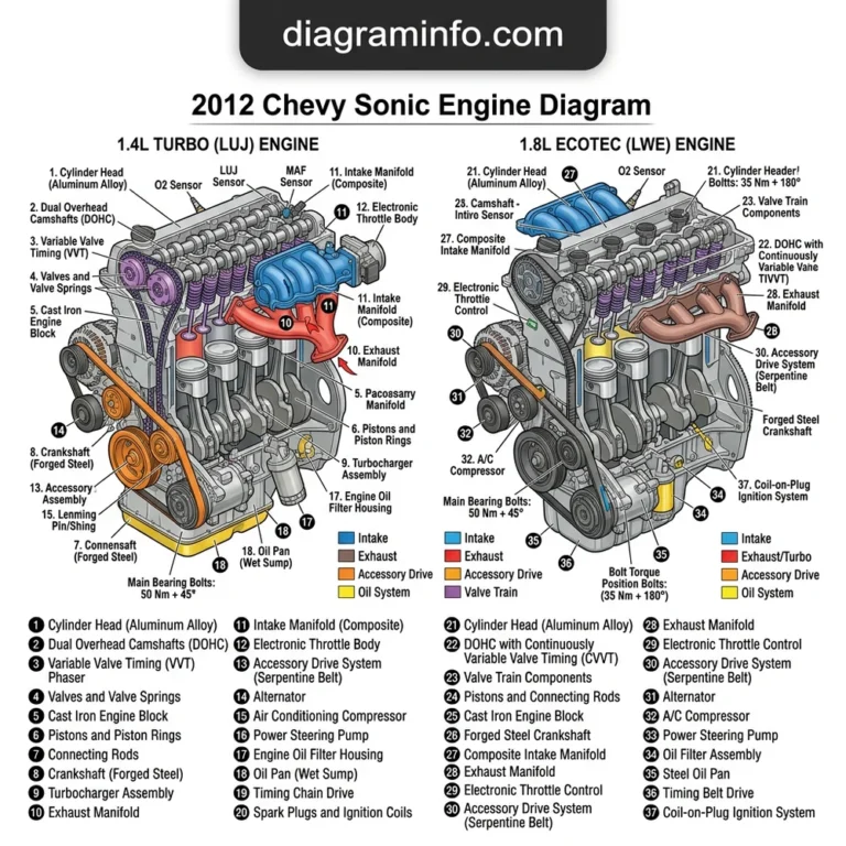 2012 chevy sonic engine diagram diagram with labeled components and explanations