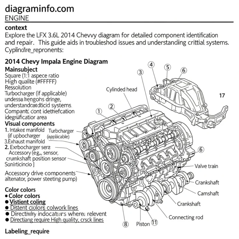 2014 chevy impala engine diagram diagram with labeled components and explanations