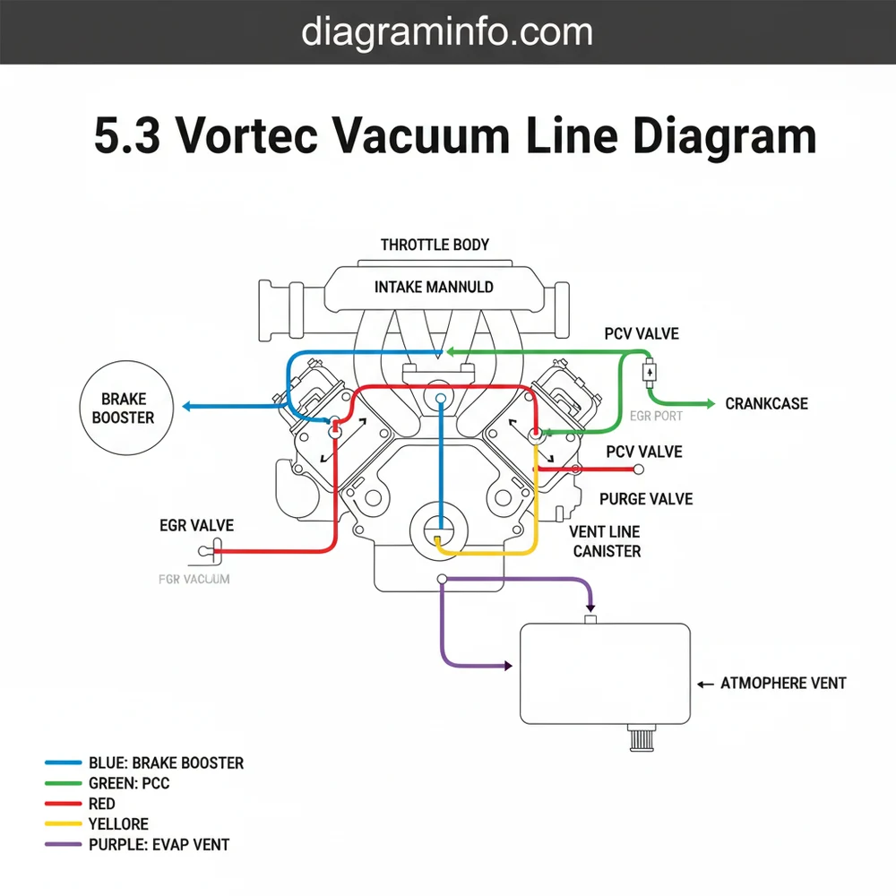 5.3 vortec vacuum line diagram diagram with labeled components and explanations