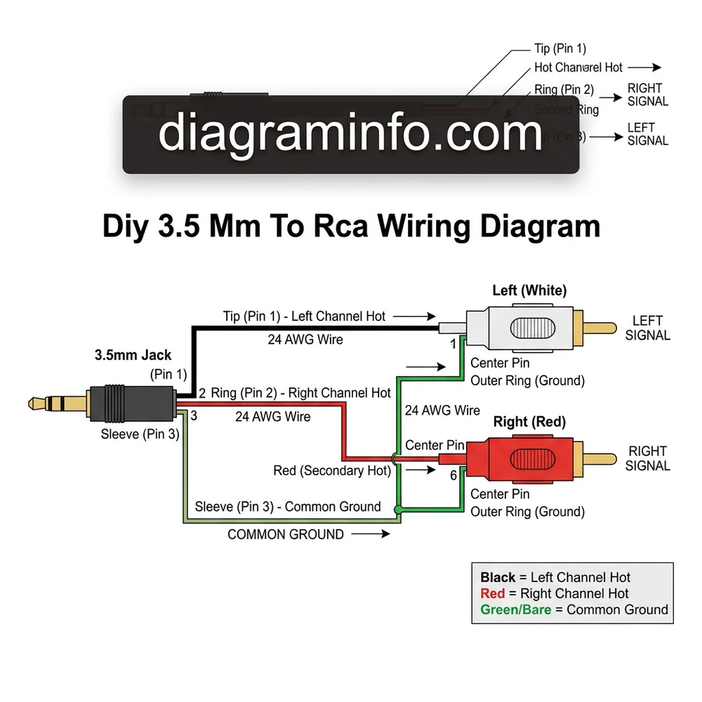 3.5mm to RCA DIY Wiring Diagram: Wiring & Maintenance 2026