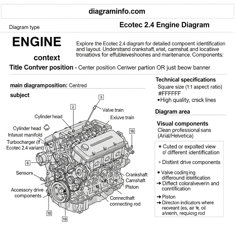 ecotec 2.4 engine diagram diagram with labeled components and explanations