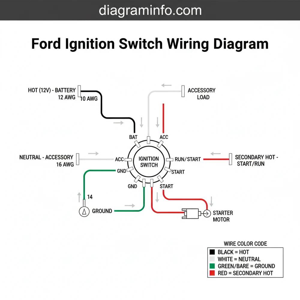 Ford Ignition Switch Wiring Diagram: Complete Connection Guide 2026