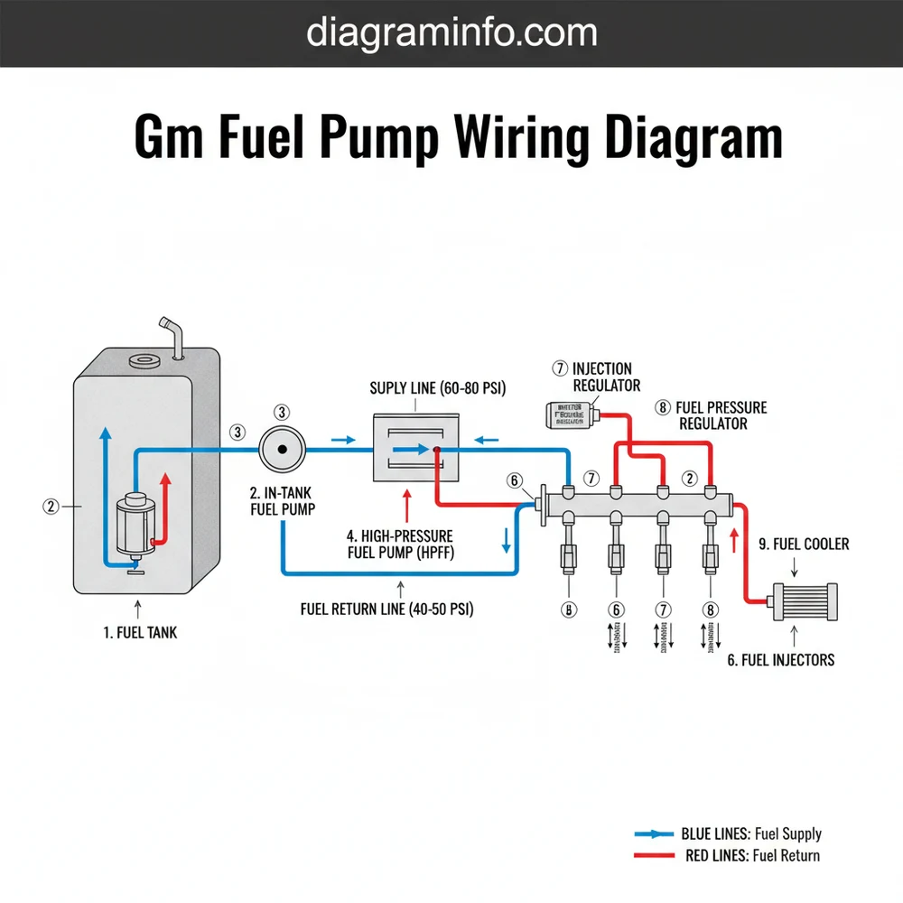 gm fuel pump wiring diagram diagram with labeled components and explanations
