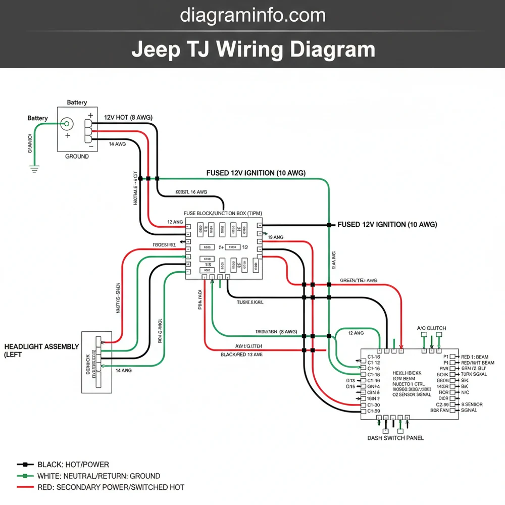 Jeep TJ Wiring Diagram 2026: Troubleshooting